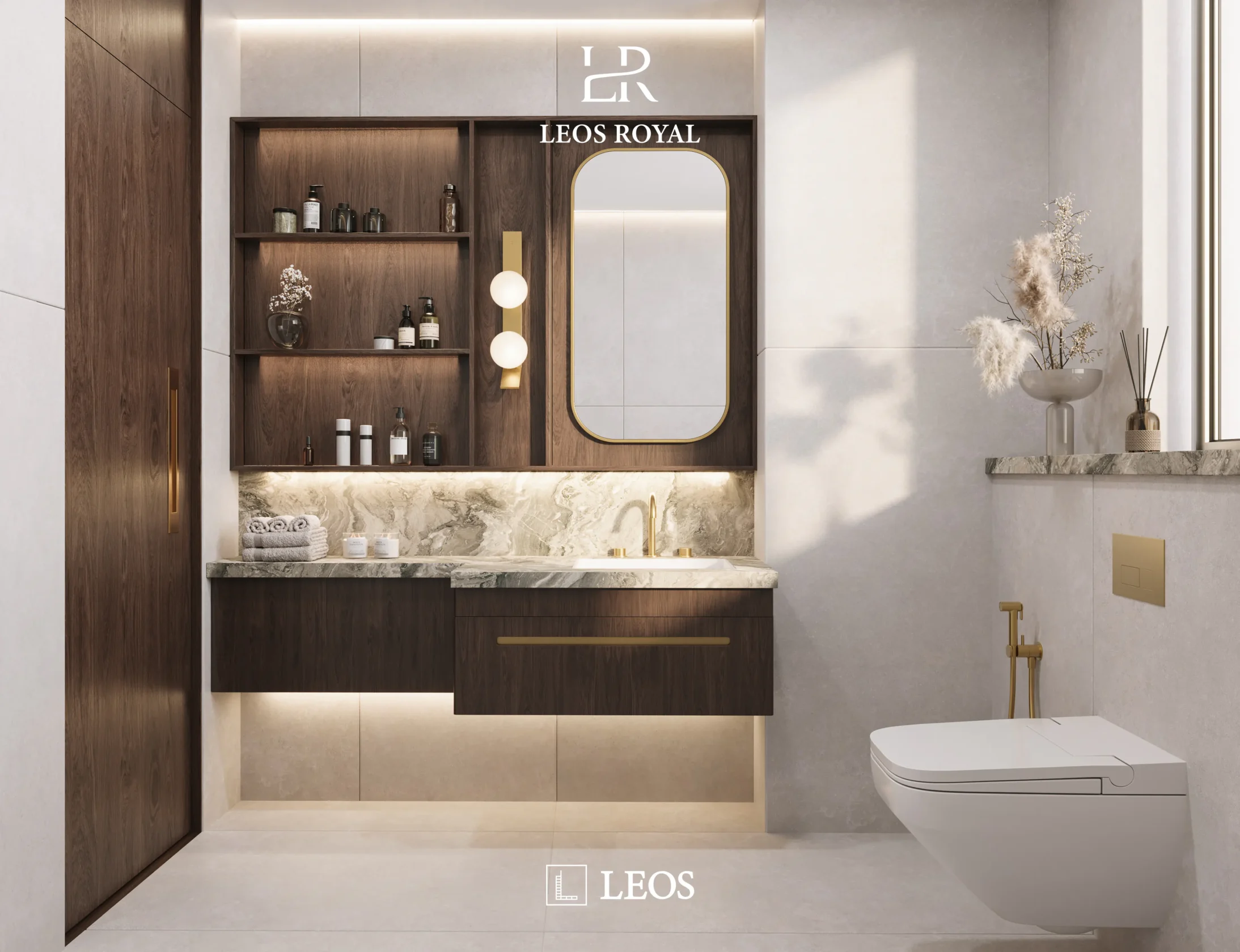 LR 7BED Villa B_Powder room